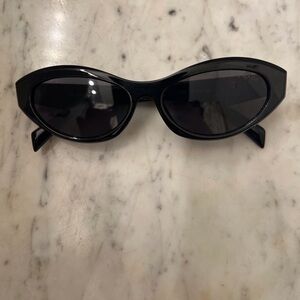Prada Black Cat-Eye Sunglasses